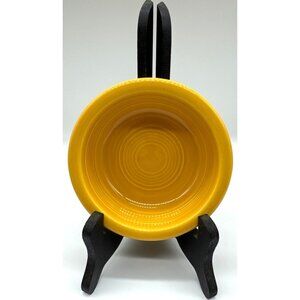 Vintage Fiesta Fiestaware HLC yellow/gold Fruit Bowl 4-3/4”